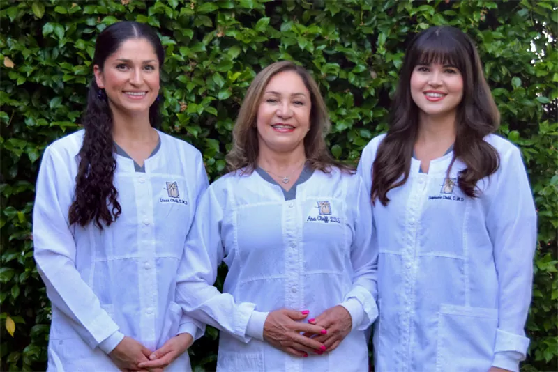 Drs. Ana, Diana, and Stephanie Cluff